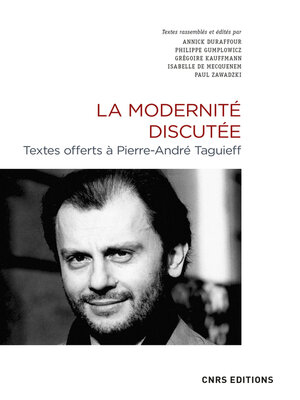 cover image of La Modernité disputée